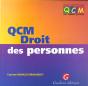Qcm Droit Des Personnes - Preview