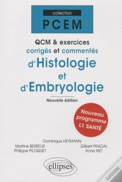 Capa do artigo Qcm & Exercices Corrigés Et Commentés D'Histologie & D'Embryologie