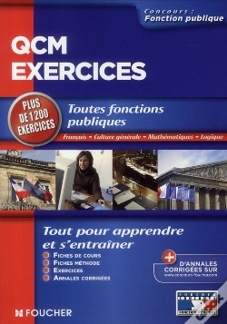 Capa do artigo Qcm Et Exercices ; Toutes Fonctions Publiques