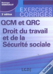 Capa do artigo Qcm Et Qrc Droit Du Travail Et De La Securite Sociale (3e Edition)