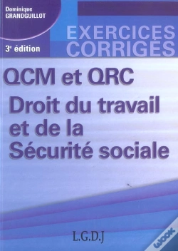 Capa do artigo Qcm Et Qrc Droit Du Travail Et De La Securite Sociale (3e Edition)