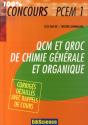 Qcm Et Qroc De Chimie Générale Et Organique ; Pcem1 - Preview