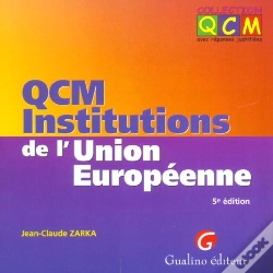 Capa do artigo Qcm Institutions De L'Union Europeenne ; 5e Edition
