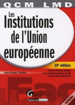 Capa do artigo Qcm. Institutions De L'Union Europeenne,