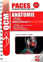 Capa do artigo Qcm Paces Anatomie Module Specifique S1 2012