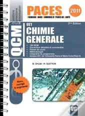 Qcm Paces Chimie Generale Ue1