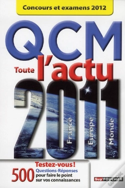Capa do artigo Qcm Toute L'Actu 2010 Concours Et Examens 2012
