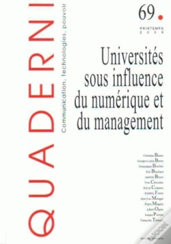 Capa do artigo Quaderni T.69; Universités Sous Influence Du Numérique Et Du Management