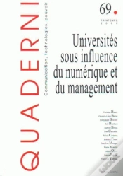 Capa do artigo Quaderni T.69; Universités Sous Influence Du Numérique Et Du Management