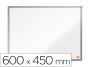 Quadro branco nobo essence aco vitrificado magnetico 600x450 mm - Preview