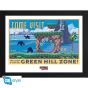 Sonic Green Hill Zone Frame 30x40 cm - Preview