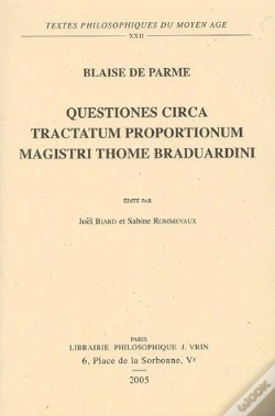 Capa do artigo Quaestiones Circa Tractatum Proportionum Magistri Thome Braduardini
