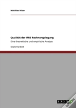 Capa do artigo Qualitaã‚Â¤T Der Ifrs Rechnungslegung