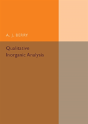 Qualitative Inorganic Analysis - Preview