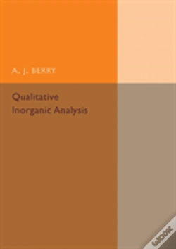 Capa do artigo Qualitative Inorganic Analysis