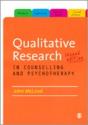 Qualitative Research In Counselling And Psychotherapy - Preview