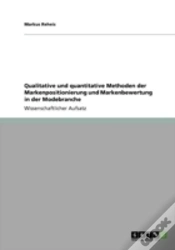 Capa do artigo Qualitative Und Quantitative Methoden Der Markenpositionierung Und Markenbewertung In Der Modebranche