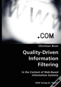 Capa do artigo Quality-Driven Information Filtering- In The Context Of Web-Based Information Systems