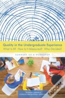 Quality In The Undergraduate Experience