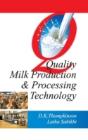 Quality Milk Production And Processing Technology - Preview