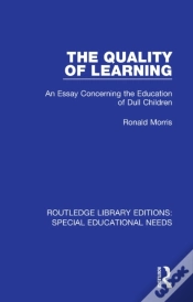 Capa do artigo Quality Of Learning
