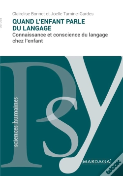 Capa do artigo Quand L'Enfant Parle Du Langage : Connaissance Et Conscience Du Langage Chez L'Enfant
