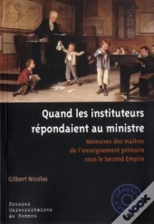 Quand Les Instituteurs Repondaient Au Ministre