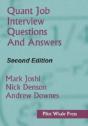 Quant Job Interview Questions And Answers (Second Edition) - Preview