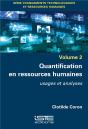 Quantification En Ressources Humaines ; Usages Et Analyses - Preview