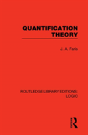 Quantification Theory - Preview
