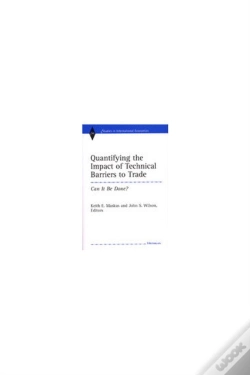Capa do artigo Quantifying The Impact Of Technical Barriers To Trade
