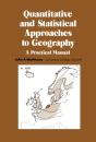 Quantitative And Statistical Approaches To Geography - Preview