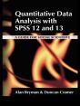 Quantitative Data Analysis With Spss 12 And 13 - Preview