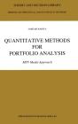 Quantitative Methods For Portfolio Analysis - Preview