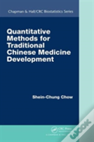 Quantitative Methods For Traditional Chinese Medicine Development