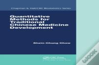 Quantitative Methods For Traditional Chinese Medicine Development