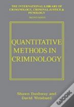 Quantitative Methods In Criminology