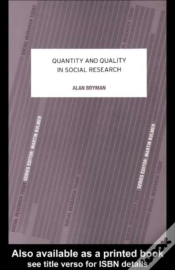 Capa do artigo Quantity And Quality In Social Research