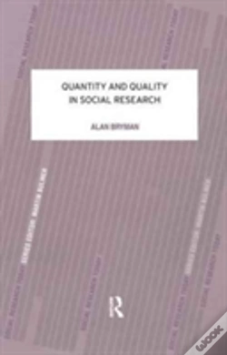 Capa do artigo Quantity And Quality In Social Research