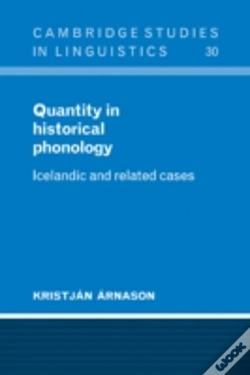 Capa do artigo Quantity In Historical Phonology
