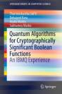 Quantum Algorithms For Cryptographically Significant Boolean Functions - Preview