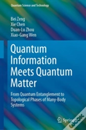 Capa do artigo Quantum Information Meets Quantum Matter