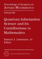 Quantum Information Science And Its Contributions Ot Mathematics - Preview