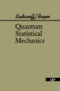 Quantum Statistical Mechanics - Preview