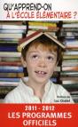 Qu'Apprend-On A L'Ecole Elementaire 2011-2012 - Preview