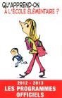 Qu'Apprend-On A L'Ecole Elementaire 2012-2013 - Preview