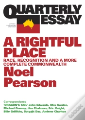Capa do artigo Quarterly Essay 55 A Rightful Place