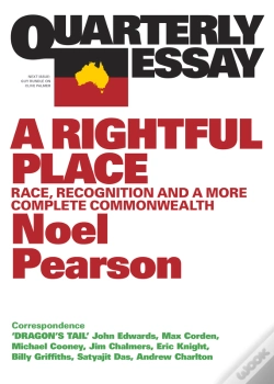 Capa do artigo Quarterly Essay 55 A Rightful Place