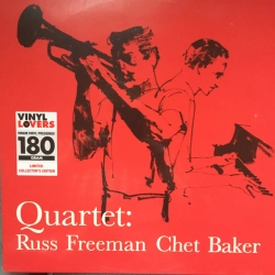 Capa do artigo Quartet: Russ Freeman Chet Baker - Vinil