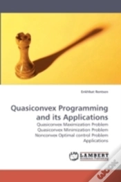 Capa do artigo Quasiconvex Programming And Its Applicat
